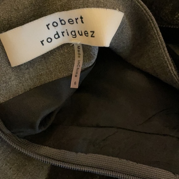 NWT Robert Rodriguez  Grey and Black Skirt - Picture 9 of 13